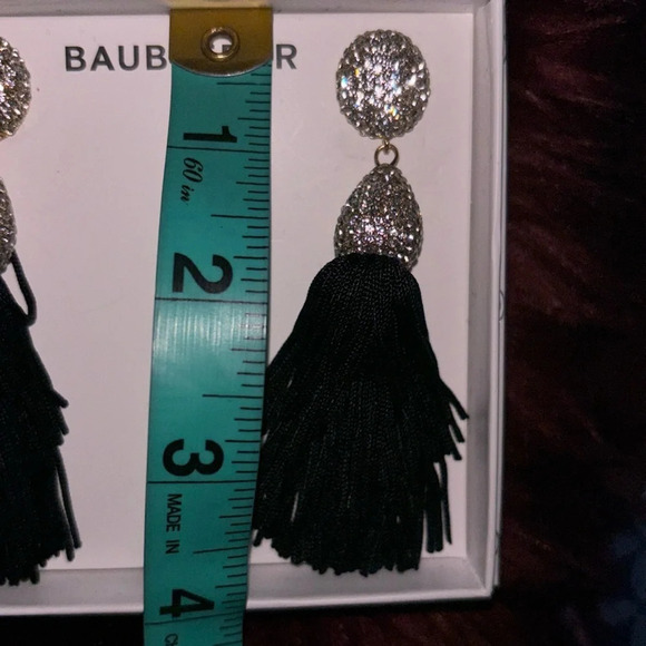Fashion luxury Bling Layered Tassel bohemian Dangle Druzy Stud Earrings - Picture 3 of 9